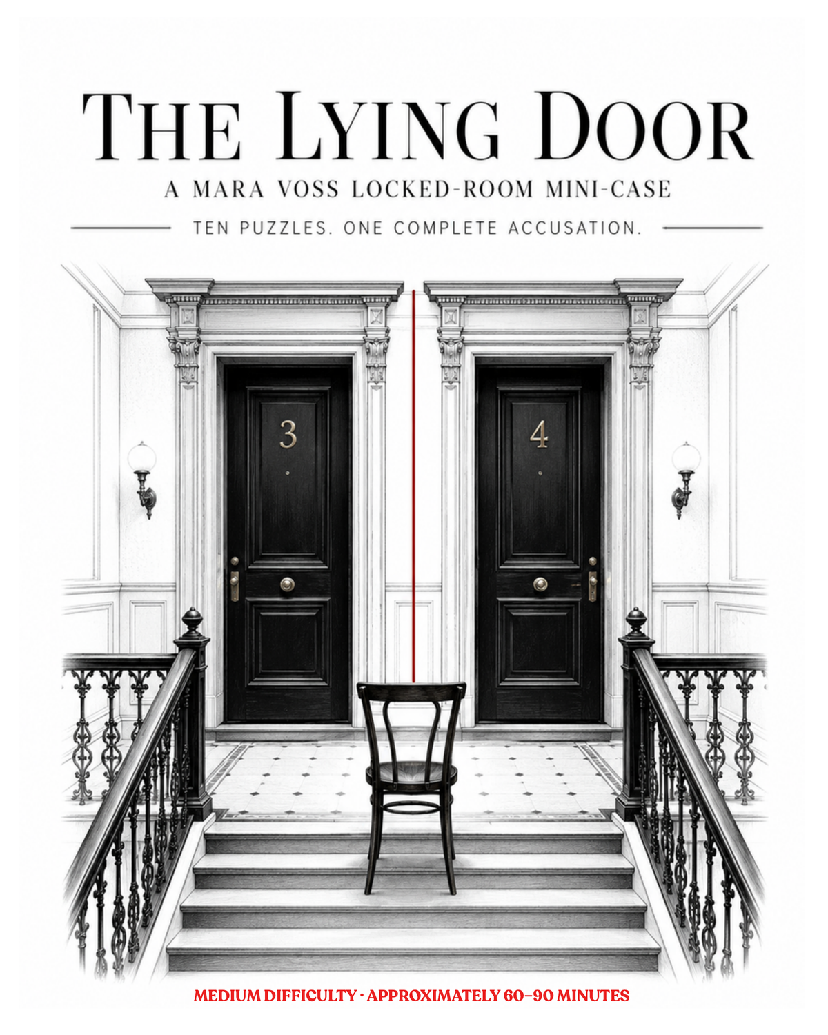 Cover of The Lying Door